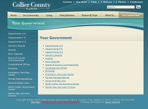 Collier County Government Page