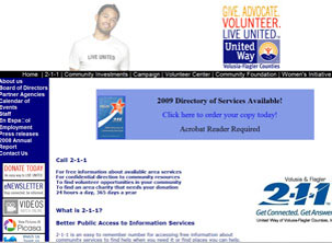 Flagler County 211 website