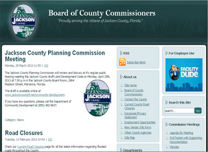 Jackson County Government Page