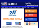 Lake County 211 website