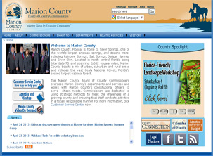 Marion County Government Page