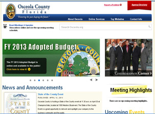 Osceola County Government Page