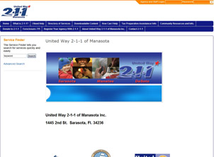 Sarasota County 21 website