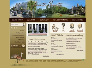 Sumter County Government Page