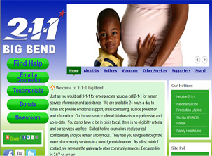 Taylor County 211 website