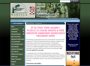 Wakulla County Government Page